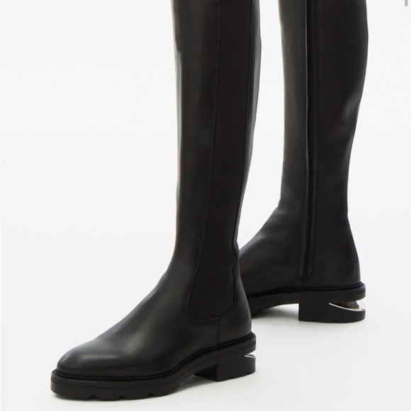 Alexander Wang andy zippered riding boot - Picture 3 of 7